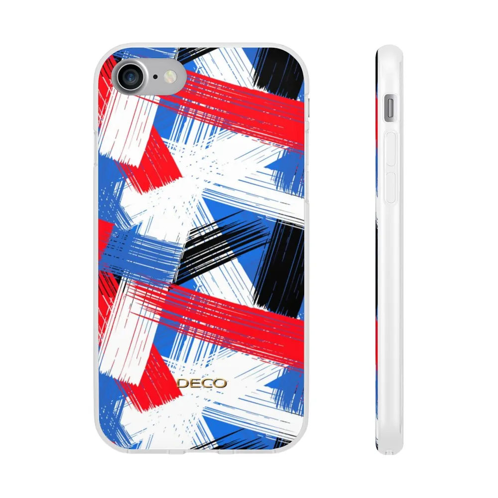 Brushstrokes Geometric Art Phone Case
