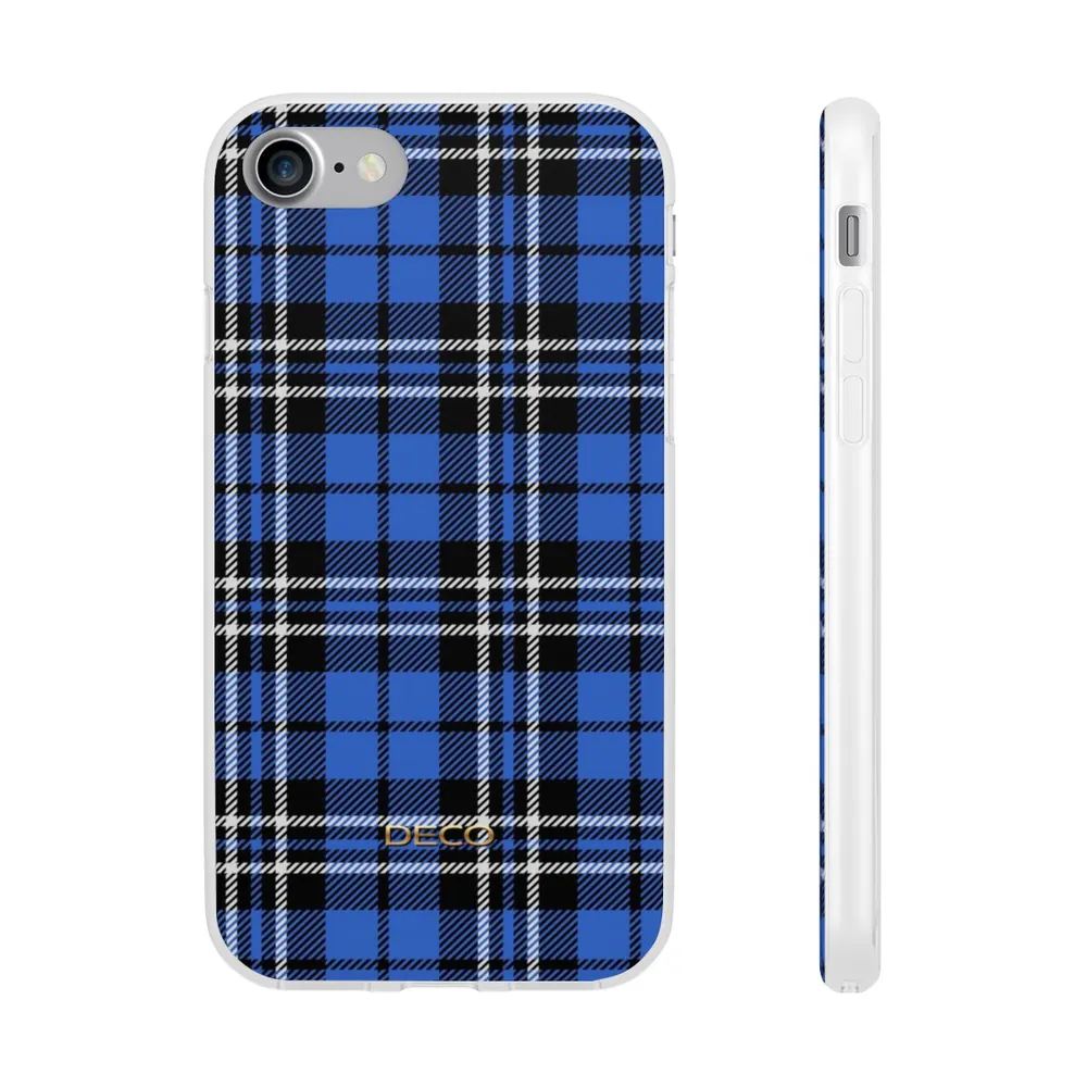 Royal Blue Tartan Plaid Phone Case