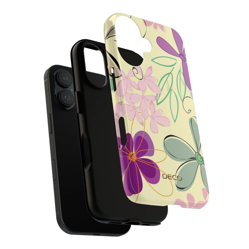 Whimsy Floral Tough Phone Case