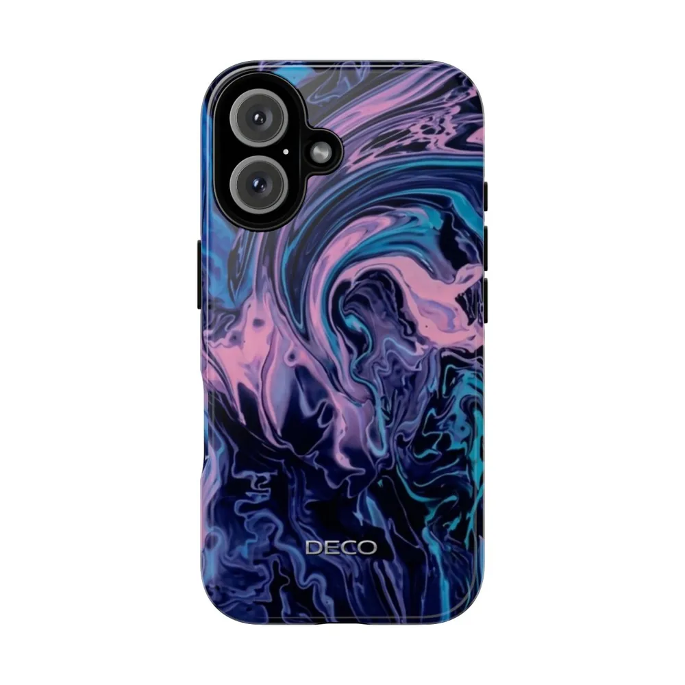 Pastel Rainbow Deep Swirl Tough Phone Case