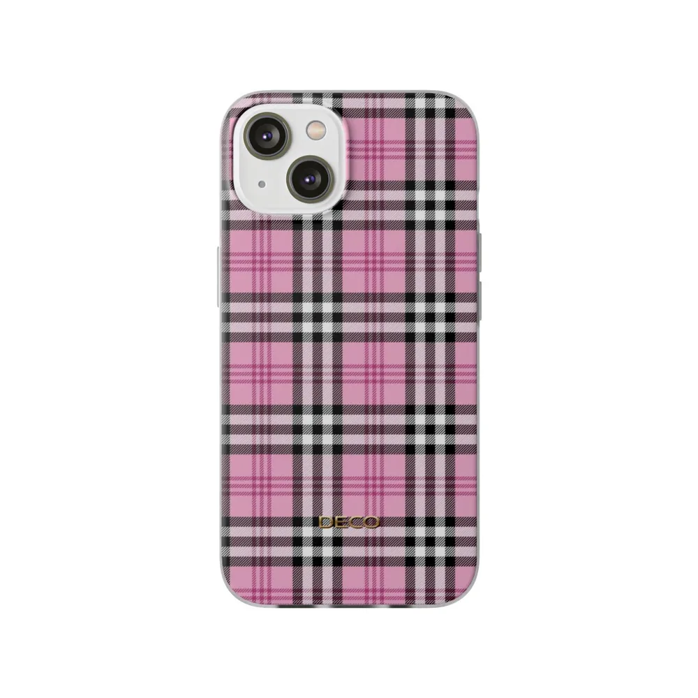 Pink Plaid Phone Case
