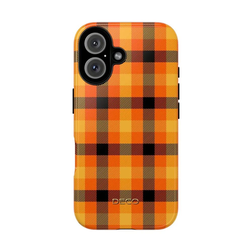 Sunshine Checked Tartan Plaid Tough Phone Case
