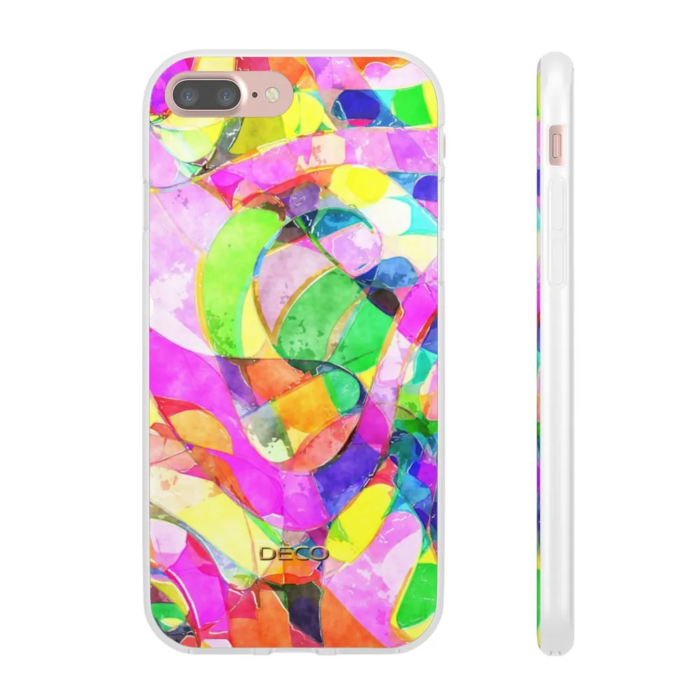 Abstract Neon Watercolor Phone Case