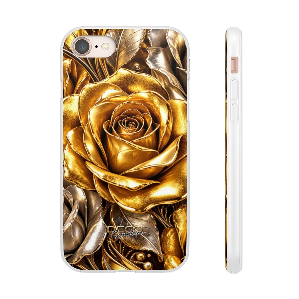 Luxury Gold Roses DECO Signature Phone Case