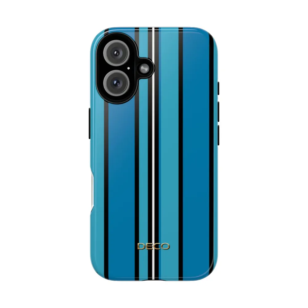 Blue Stripes Tough Phone Case