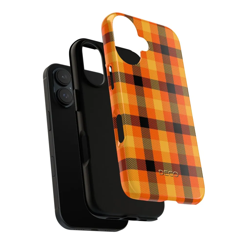 Sunshine Checked Tartan Plaid Tough Phone Case