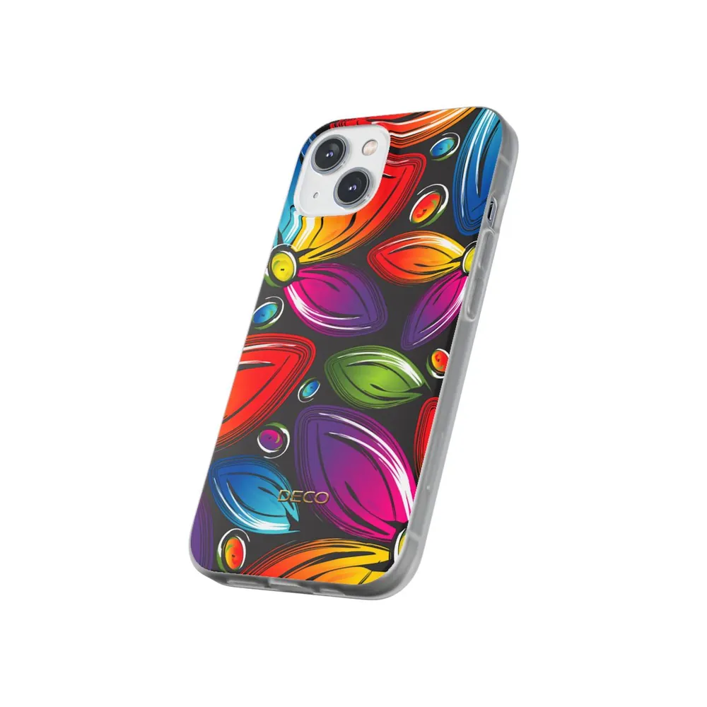 Rainbow Floral Phone Case
