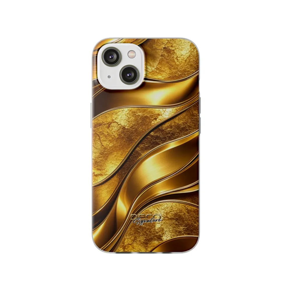 Luxury Gold Textures DECO Signature Phone Case
