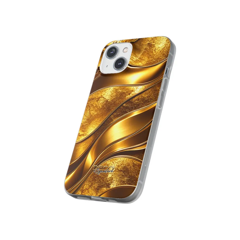 Luxury Gold Textures DECO Signature Phone Case