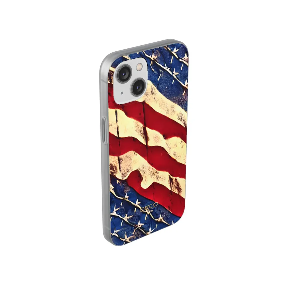 Rustic America Vintage Flag Phone Case