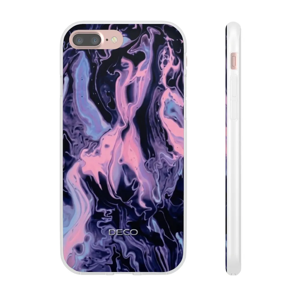Pastel Contrast Swirl Phone Case