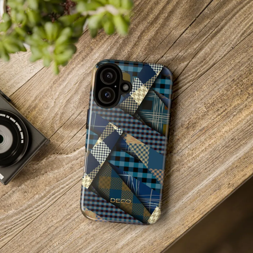 Houndstooth and Plaids Tough Phone Case