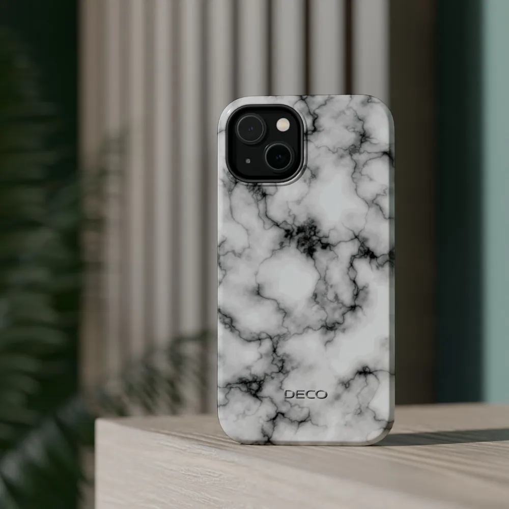 Deep Vein Marble MagSafe Impact-Resistant Phone Case