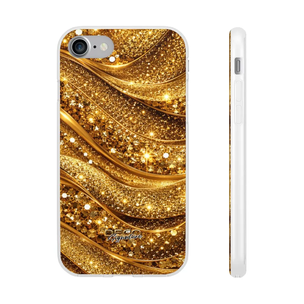 Luxury Gold Glitter Pop DECO Signature Phone Case