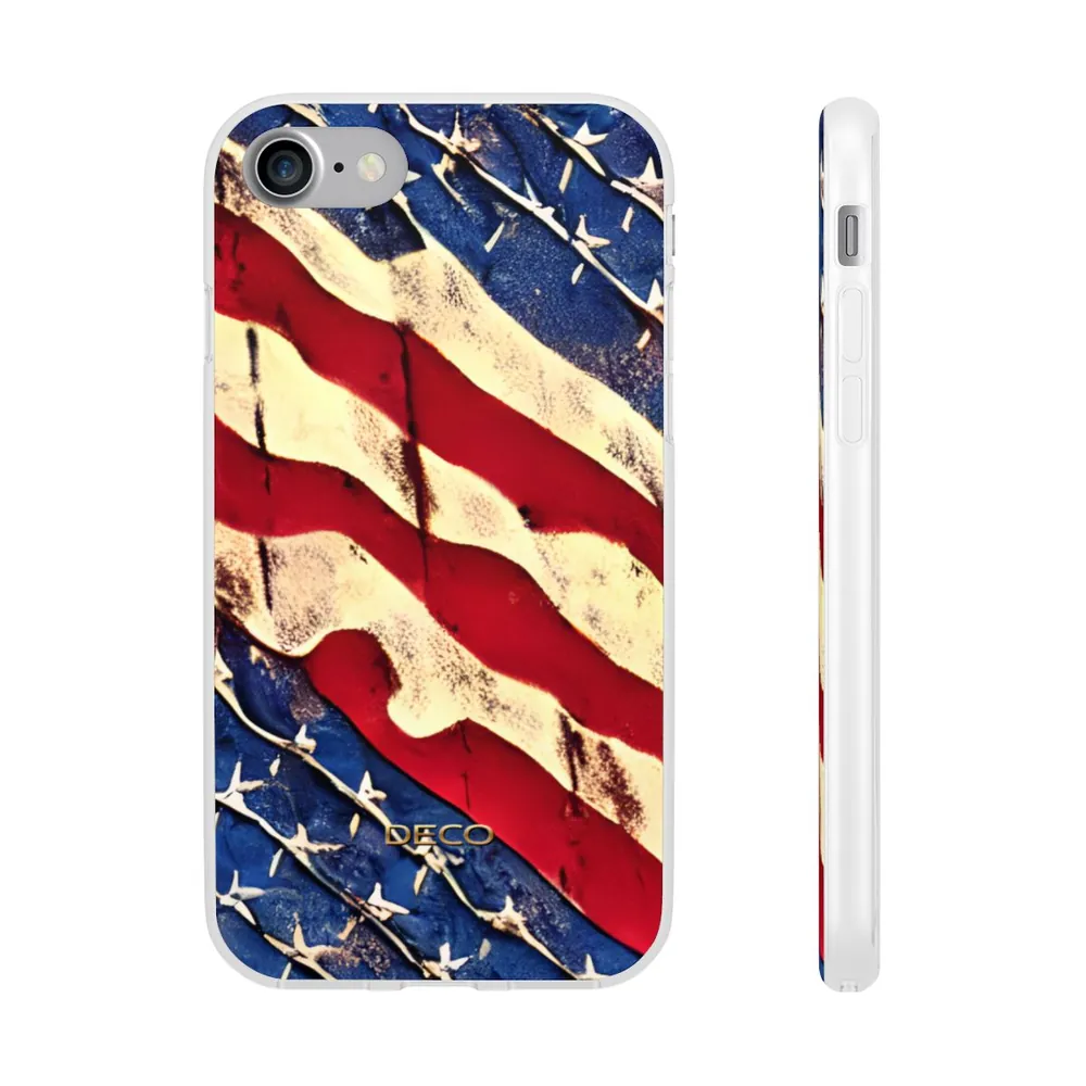 Rustic America Vintage Flag Phone Case