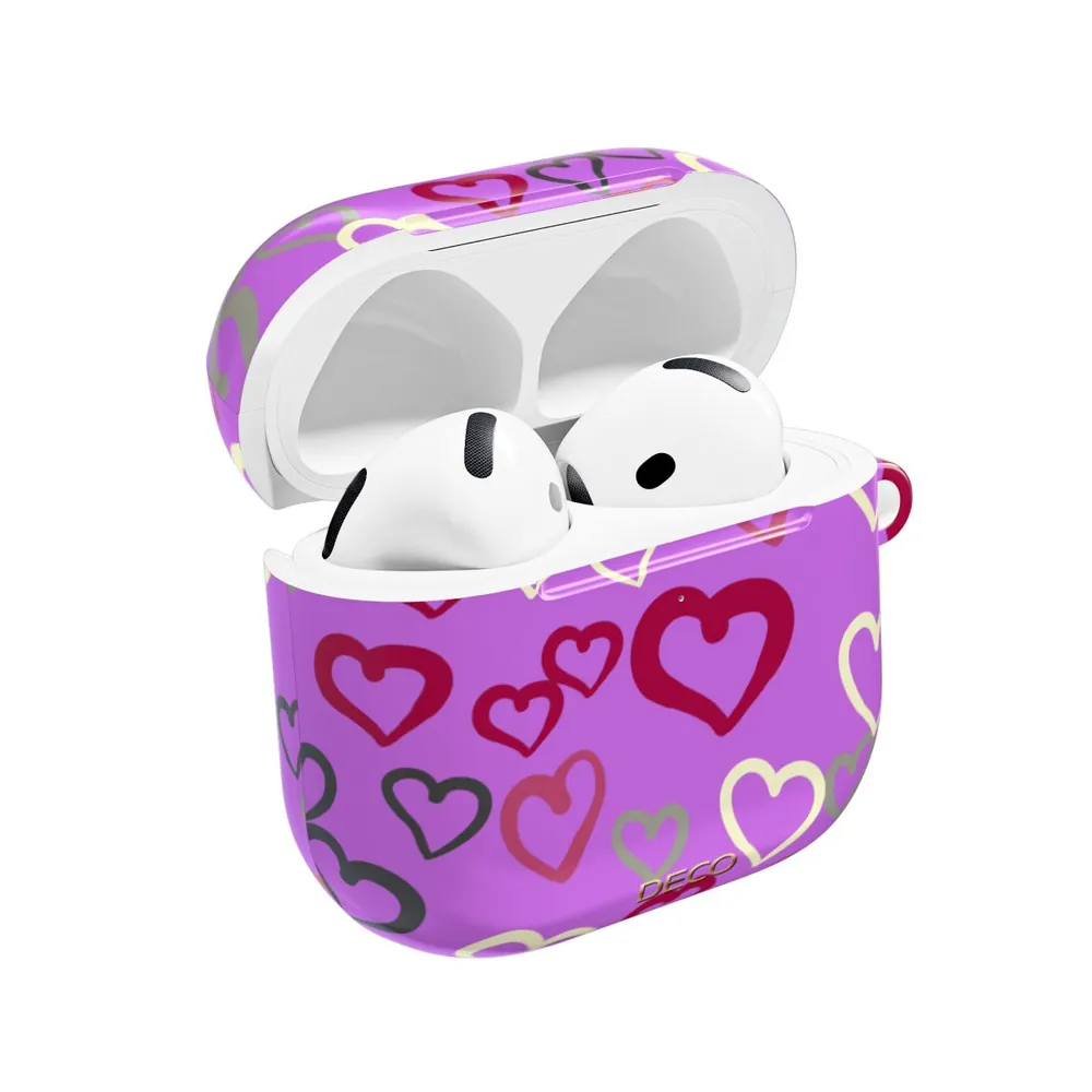 Painted Hearts AirPod Case