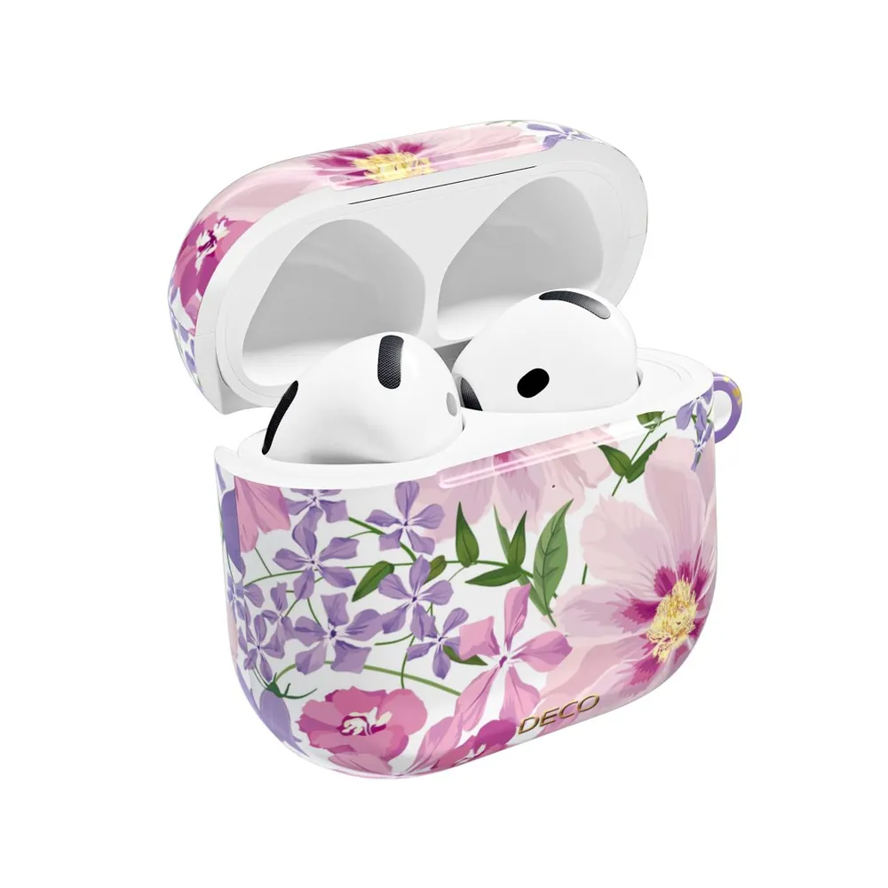 Pastel Pink Peonies Floral AirPod Case