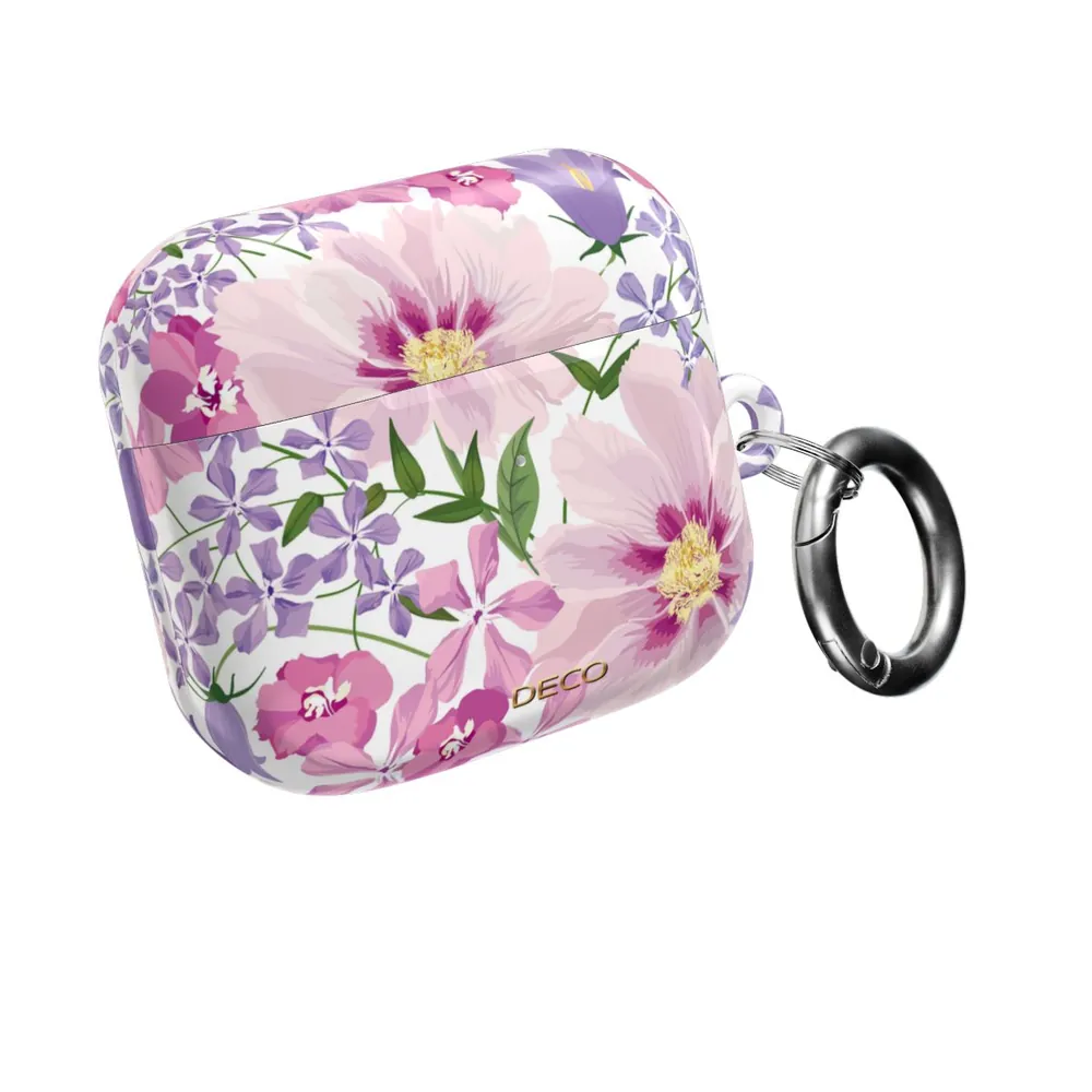 Pastel Pink Peonies Floral AirPod Case