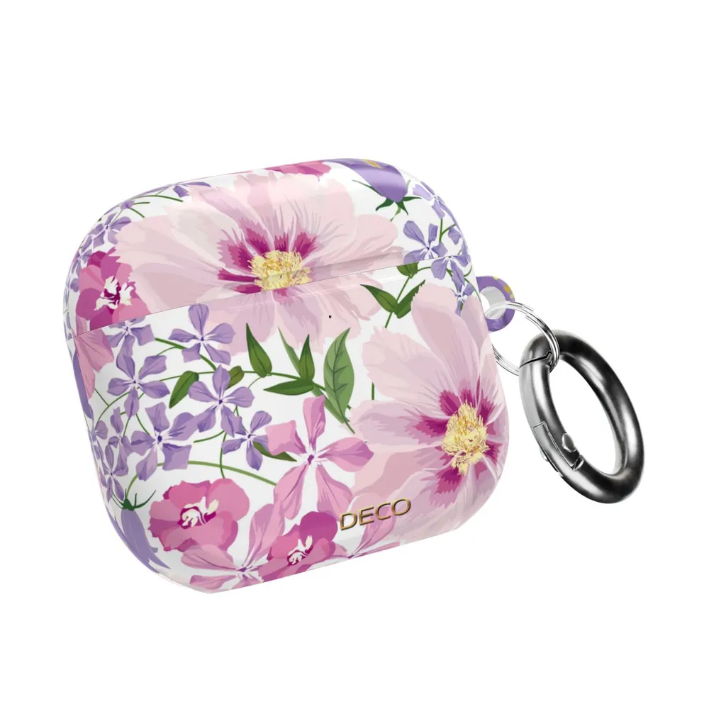 Pastel Pink Peonies Floral AirPod Case