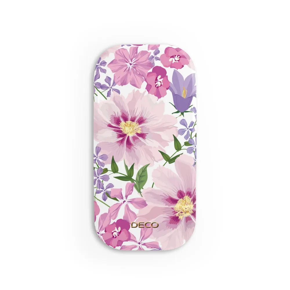 Pastel Pink Peonies Floral Phone Grip & Stand