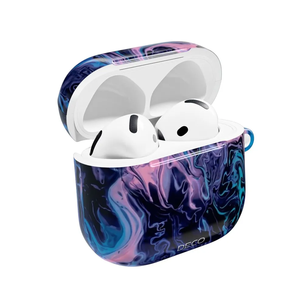 Pastel Rainbow Deep Swirl AirPod Case