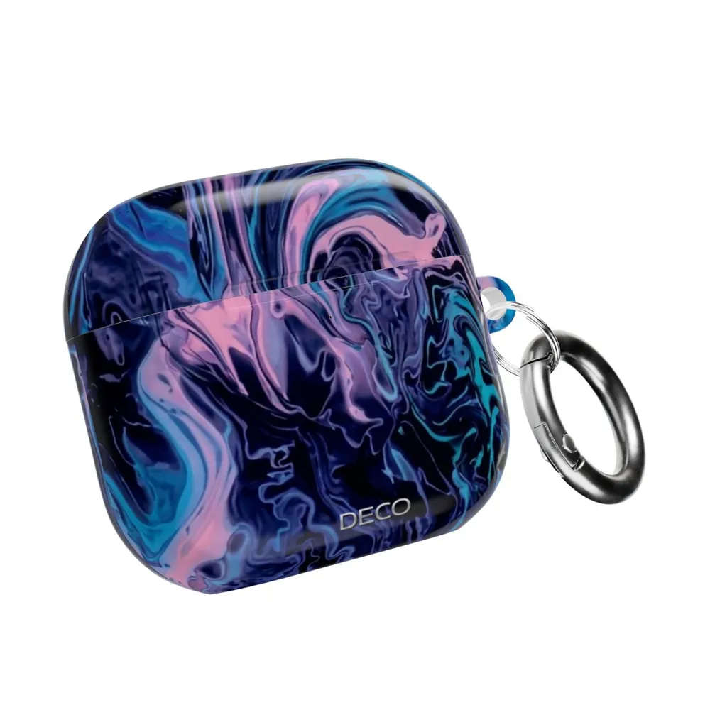 Pastel Rainbow Deep Swirl AirPod Case