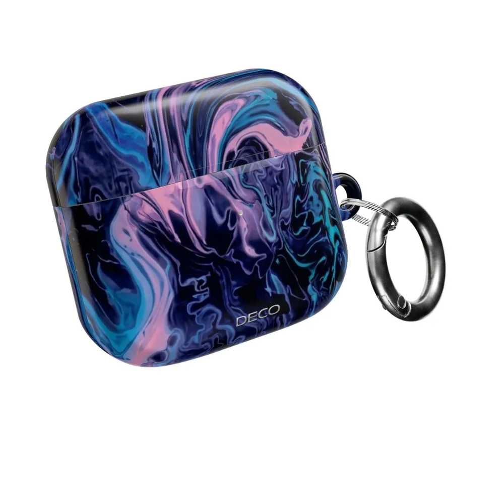 Pastel Rainbow Deep Swirl AirPod Case