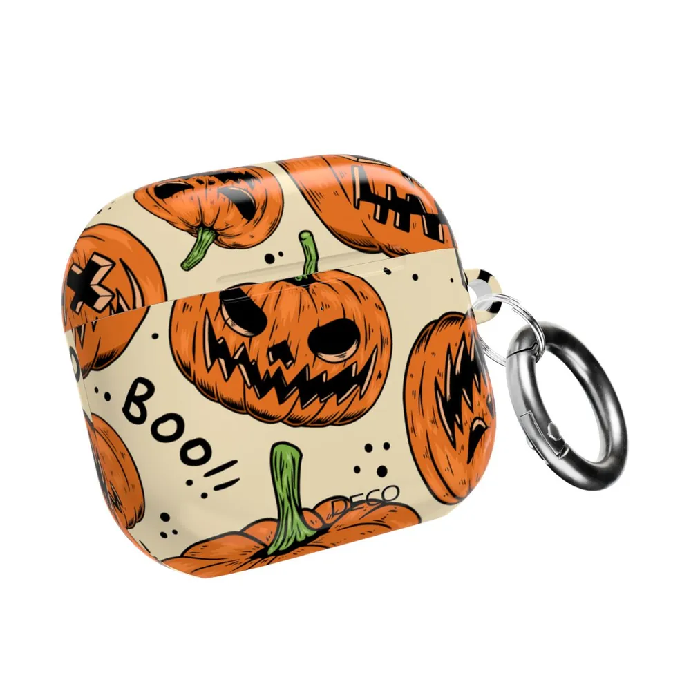 Pumpkin Terror Spooky Halloween AirPod Case