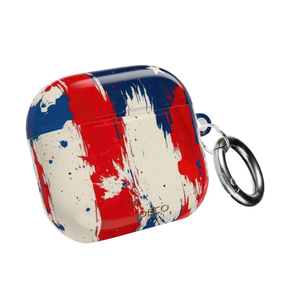 Splatter Paint America AirPod Case