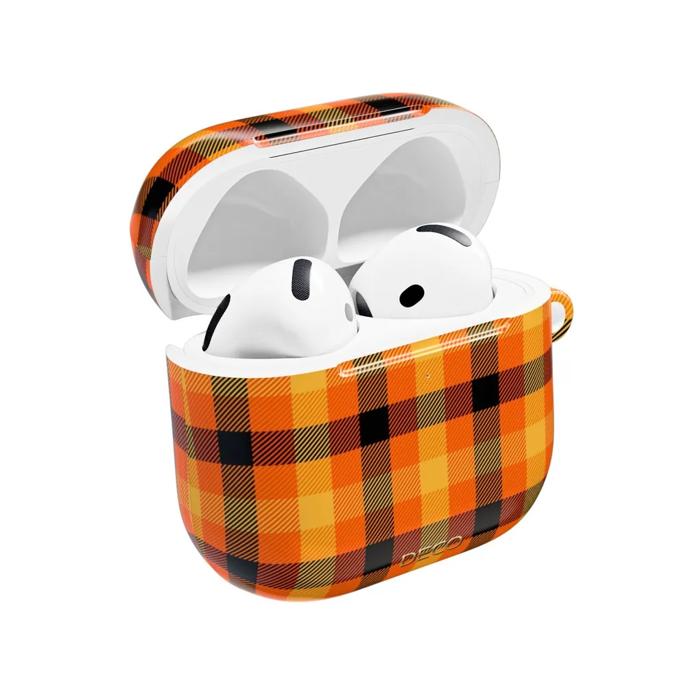 Sunshine Checked Tartan Plaid AirPod Case