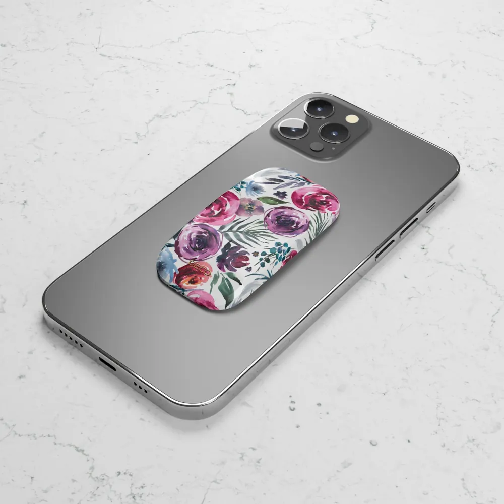 Watercolor Bouquet Floral Phone Grip & Stand
