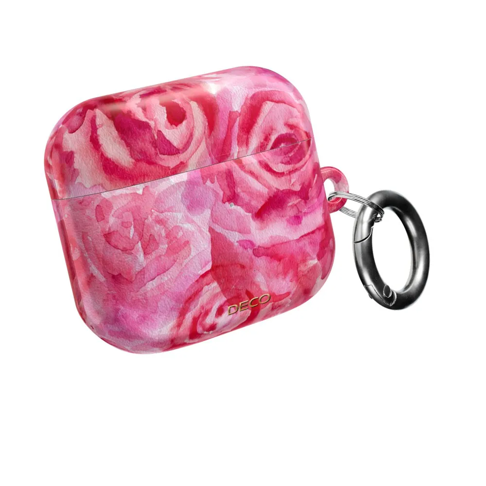 Watercolor Roses Floral AirPod Case