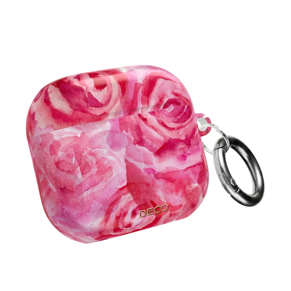 Watercolor Roses Floral AirPod Case