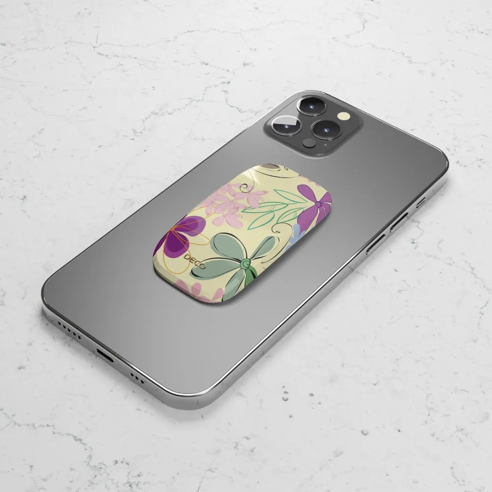 Whimsy Floral Phone Grip & Stand